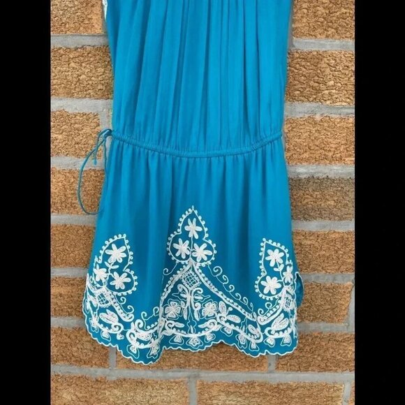 TANIA MOHAN TABLA GODDESS SILK SHORT DRESS XS - Picture 9 of 14